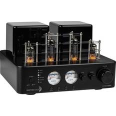 Dayton Audio Amplifiers & Receivers Dayton Audio HTA100BT Hybrid Stereo Tube Amplifier with Bluetooth USB Aux Phono in Sub Out 100W