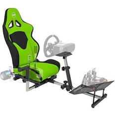 Fanatec GEN3 Racing Wheel Stand Cockpit Green on Black Fits All Logitech G923