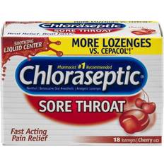 Medicines Chloraseptic Sore Throat Lozenges Cherry 18.0