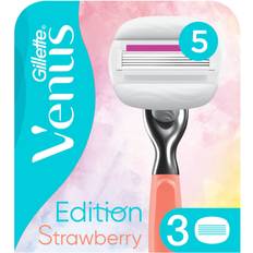 Shaving Accessories Gillette Venus Edition Strawberry Razor 3-pack