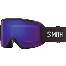 Ski Equipment Smith Squad S - Black/Chromapop Everyday Violet Mirror