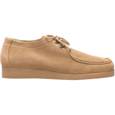 Beige - Herre Mokkasiner Selected Suede Moc-Toe