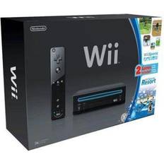 Wii sports resort wii Nintendo Wii Console Black with Wii Sports and Wii Sports Resort