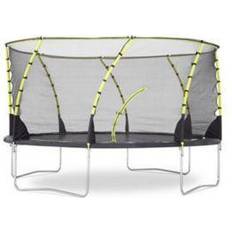Plum Trampolines Plum Whirlwind Black & Green 14Ft Trampoline & Enclosure