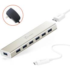 USB-keskukset ale j5create 7-Porttinen USB-C Keskitin