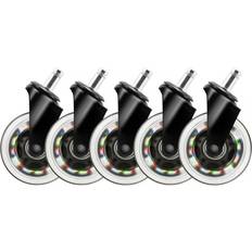 RGB Caster Gaming Chair - 5 Pieces