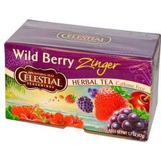 Celestial Seasonings Seasonings Herb Tea Wild Berry Zinger 20stk