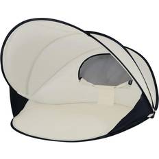 Deryan Pop-up Luxe Beach Tent XXL 155x133x95 cm Cream