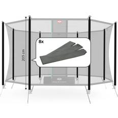  Reservdel Safety Net Comfort Stolpvaddering 203 cm 8 st