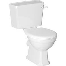Toilets Cooke & Lewis Serina Classic Close-Coupled Toilet With Soft Close Seat