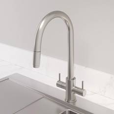 Architeckt Modern Kitchen Tap Double Lever Chrome