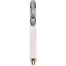 Toilets Loops 8 Inch Lever Action Flush Bolt Radius Forend 204 x 20mm Polished Steel