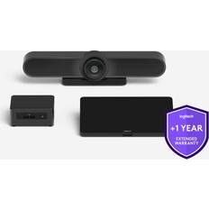 Videokonferencesystem Webcams Logitech Extended Warranty Support opgradering 1 år for Small Room Solution for Google Meet, for Microsoft Teams Rooms, for Zoom Rooms