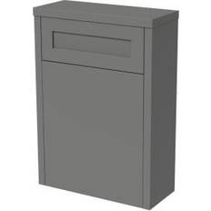 Wickes Hayman Dove Grey Traditional Freestanding Toilet Unit 870 x 600mm