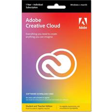 Creative cloud Adobe Creative Cloud Student & Teacher Edition, 1 Year