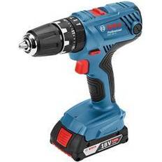 Bosch Screwdrivers Bosch GSB 18V-21 Professional Combi Drill (2 x 1.5Ah Batteries) in Case