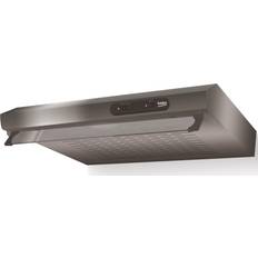 Beko Standard Udsugning 60 cm, Rustfri stål, Grå, Sølv