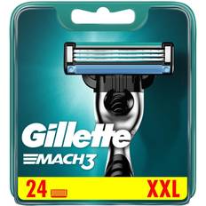 Mach3 razor Gillette Mach3 Razor Blade Refills 24 Pack