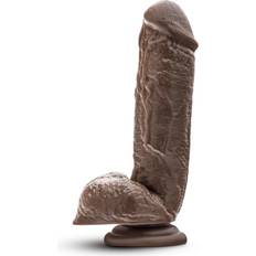 Blush Novelties Juguetes sexuales Blush Novelties Dr. Skin Mr. D. Dildo con ventosa 8,5 pulgadas Chocolate Marrón