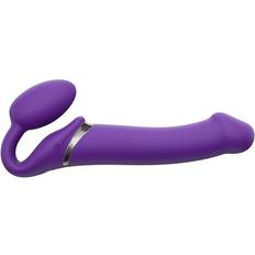 Vac u lock harness Sexleksaker Strap-on-Me Vac-U-Lock Ultra Harness 2 & Plug Vibrating Purple