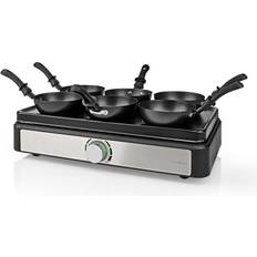 Raclette grill Nedis FCRA310FBK6 raclette grill