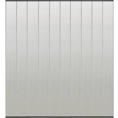 vidaXL Insect Door Screen with 10-Piece Mesh Curtain Black 240x240 cm