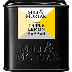 Mill & Mortar Krydderier, Smagsgivere & Saucer Mill & Mortar Triple Lemon Pepper