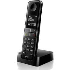 Philips Fastnettelefoner Philips Fastnettelefon D4701B/34 Sort