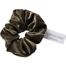 Dazzling Hårsnodd Sammet olive