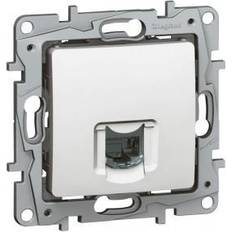 Legrand Niloé Telefonuttag RJ 11 Vit 10 St