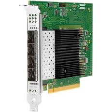 PCIe x16 Netzwerkkarten & Bluetooth-Adapter HPE E810-XXVDA4 25Gigabit Ethernet Card for Server 25GBase-X SFP28