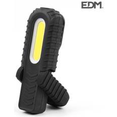 Lampes torches Edm LED COB 3W 90Lm + 5W 300Lm Rechargeable Avec USB