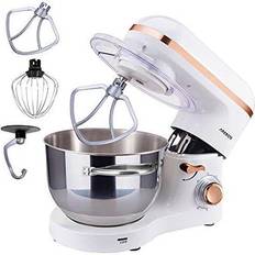 Arebos Køkkenmaskine 1500W Mixer 6L Røreskål