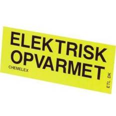 PENTAIR Advarselsetiket M/engelsk Tekst