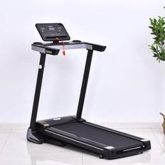 Macchine per il Fitness Homcom Treadmill 220-240V LCD Black