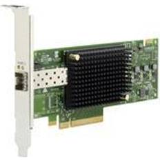 Verkkokortit ja Bluetooth-sovittimet Broadcom Emulex LPe32000-M2 Gen 6 (32Gb) single-port HBA host bus adapter PCIe 3.0 x8 32Gb Fibre Channel Gen 6 x 1