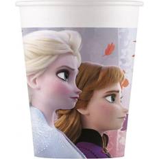 Procos Pack de 8 Vasos de Frozen 2 de Cartón 200 ml