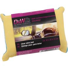 D&W The Motion Corporation DuW Antibeschlagschwamm Blau/beige 12x8x4 Für Scheiben Im Auto Gegen Beschlagene Scheiben Scheibenschwamm Zweiseitig Fensterschwamm