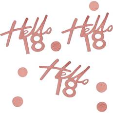 Ginger Ray Pöytäkoriste Numero Hello 18