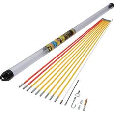 Yellow Electrical Cables C.K Tools T5421 MightyRod PRO Cable Rod Standard Set 10m