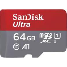 Memory Cards & USB Flash Drives SanDisk Sdsquab-064g-gn6fa Ultra 64 Gb Microsdxc Uhs-i Class 10 Chromebooks 64gb 140mb/s