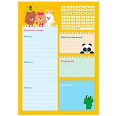 Line Friends Skrivbordskalender A5