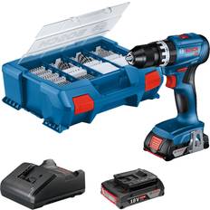 Taladros y Destornilladores Bosch GSB 18V-45 1900 RPM Negro, Azul