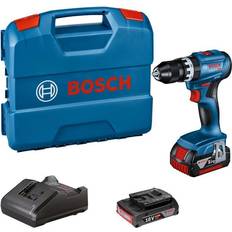 Bosch gsb 18v 45 Bosch SLAGBOREMASKINE GSB 18V-45 1X2 1X4AH LC
