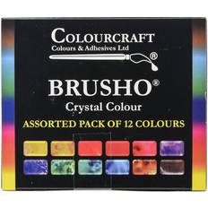 Brown Painting Accessories PanPastel Colourcraft Brusho Pack of 12