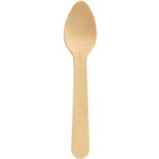 Duni Engangsbestik Duni Bestik teskeer, 11 cm, træ, pose a 100 stk