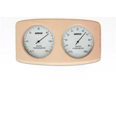 THERMO/HYGROMETER MED TRÆRAMME