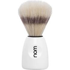 Vit Rakborstar Nom LASSE Shaving Brush Pure Bristle White