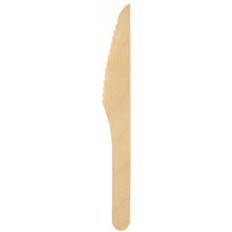 Duni Engangsbestik Duni Knive 16 cm Træ 100 Stk