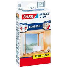 Protecciones contra Insectos TESA Insect Stop Comfort red anti mosquitos Ventana Blanco